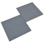 Losetas de goma protección de caídas 12 uds gris 50x50x3 cm en Materiales de construcción | Comprar online en Foru.es