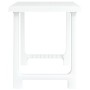 Mesa de camping con aspecto de madera PP blanco 79x56x64 cm de vidaXL, Mesas de jardín - Ref: Foro24-364737, Precio: 46,16 €,...