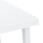 Mesa de camping con aspecto de madera PP blanco 79x56x64 cm de vidaXL, Mesas de jardín - Ref: Foro24-364737, Precio: 46,16 €,...