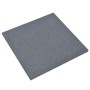 Losetas de goma protección de caídas 18 uds gris 50x50x3 cm en Materiales de construcción | Comprar online en Foru.es