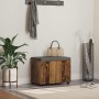 Banco de entrada con cojín Madera vieja 60 x 38 x 46 cm en Bancos para recibidores y almacenamiento | Comprar online en Foru.es