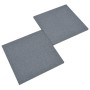 Losetas de goma protección de caídas 24 uds gris 50x50x3 cm en Materiales de construcción | Comprar online en Foru.es