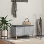 Banco de entrada con cojín Gris Concreto 60 x 38 x 46 cm en Bancos para recibidores y almacenamiento | Comprar online en Foru.es