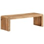 Soporte de TV madera maciza de acacia 110x33x33 cm en Muebles TV | Comprar online en Foru.es