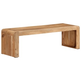 Soporte de TV madera maciza de acacia 110x33x33 cm en Muebles TV | Comprar online en Foru.es