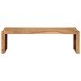 Soporte de TV madera maciza de acacia 110x33x33 cm en Muebles TV | Comprar online en Foru.es