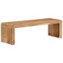 Soporte de TV madera maciza de acacia 110x33x33 cm en Muebles TV | Comprar online en Foru.es