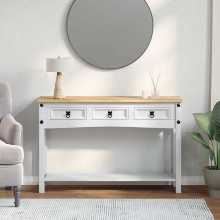 Mesa Auxiliar 114 x 34,5 x 73 cm Madera de pino macizo en Mesas auxiliares | Comprar online en Foru.es