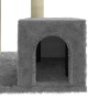 Rascador para gatos con postes de sisal gris claro 71 cm en Mobiliario para gatos | Comprar online en Foru.es