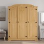 Armario madera de pino Mexicano estilo Corona 3 Puertas en Armarios roperos | Comprar online en Foru.es