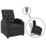 Sillón elevable cuero sintético negro en Sillones | Comprar online en Foru.es