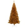 Árbol de Navidad con 300 LED con soporte Dorado 180 cm PET en Decoración Festiva y Estacional | Comprar online en Foru.es