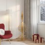 Árbol de Navidad de madera Marrón 150 cm Madera maciza de pino en Decoración Festiva y Estacional | Comprar online en Foru.es