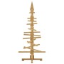 Árbol de Navidad de madera Marrón 150 cm Madera maciza de pino en Decoración Festiva y Estacional | Comprar online en Foru.es