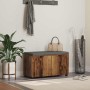 Banco de entrada con cojín Madera vieja 80 x 38 x 46 cm en Bancos para recibidores y almacenamiento | Comprar online en Foru.es