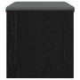 Banco de entrada con cojín Roble Negro 60 x 38 x 46 cm en Bancos para recibidores y almacenamiento | Comprar online en Foru.es
