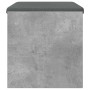 Banco de entrada con cojín Gris Concreto 60 x 38 x 46 cm en Bancos para recibidores y almacenamiento | Comprar online en Foru.es