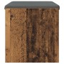 Banco de entrada con cojín Madera vieja 60 x 38 x 46 cm en Bancos para recibidores y almacenamiento | Comprar online en Foru.es