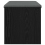 Banco de entrada con cojín Roble Negro 80 x 38 x 46 cm en Bancos para recibidores y almacenamiento | Comprar online en Foru.es