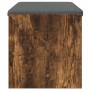 Banco de entrada con cojín Roble ahumado 80 x 38 x 46 cm en Bancos para recibidores y almacenamiento | Comprar online en Foru.es