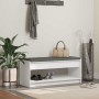 Banco de entrada con cojín con estante 100 x 38 x 46 cm en Bancos para recibidores y almacenamiento | Comprar online en Foru.es