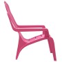 Sillas de jardín niños 2 uds aspecto madera PP rosa 37x34x44 cm de vidaXL, Sillas de jardín - Ref: Foro24-364741, Precio: 63,...