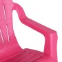 Sillas de jardín niños 2 uds aspecto madera PP rosa 37x34x44 cm de vidaXL, Sillas de jardín - Ref: Foro24-364741, Precio: 63,...