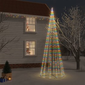 Árbol de Navidad cónico 732 LEDs de colores 160x500 cm en Decoración Festiva y Estacional | Comprar online en Foru.es