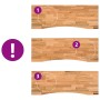 Escritorio y Marrón Claro 140 x 60 cm Madera de Roble Sólido en Oficina | Comprar online en Foru.es