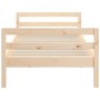 Estructura de cama madera maciza de pino 90x200 cm de vidaXL, Camas y somieres - Ref: Foro24-821624, Precio: 92,38 €, Descuen...