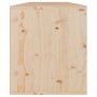 Armarios de pared 2 uds madera maciza de pino 60x30x35 cm en Estanterías | Comprar online en Foru.es