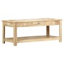 Mesa de centro pintada a mano madera maciza mango 110x50x45 cm en Mesas de centro | Comprar online en Foru.es