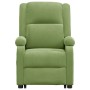 Sillón elevable de terciopelo verde claro en Sillones | Comprar online en Foru.es