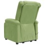 Sillón elevable de terciopelo verde claro en Sillones | Comprar online en Foru.es