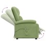 Sillón elevable de terciopelo verde claro en Sillones | Comprar online en Foru.es