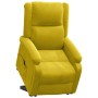 Sillón elevable de tela amarillo en Sillones | Comprar online en Foru.es