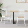 Sillas de comedor 2 pcs 43 x 54 x 89 cm Madera de Caucho Sólido en Sillas de comedor | Comprar online en Foru.es
