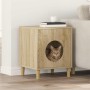 Casa para Gatos Sonoma 42,5 x 40 x 53 cm Madera de ingeniería en Mobiliario para gatos | Comprar online en Foru.es