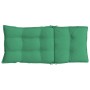 Cojines de silla con respaldo alto 4 uds tela Oxford verde en Decoración | Comprar online en Foru.es