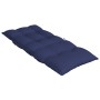 Cojines para silla respaldo alto 4 uds tela Oxford azul marino en Decoración | Comprar online en Foru.es