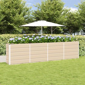 Jardinera Marfil 160 x 40 x 75 cm Acero en Macetas y jardineras | Comprar online en Foru.es