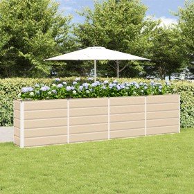 Jardinera Marfil 160 x 40 x 75 cm Acero en Macetas y jardineras | Comprar online en Foru.es