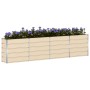 Jardinera Marfil 160 x 40 x 75 cm Acero en Macetas y jardineras | Comprar online en Foru.es