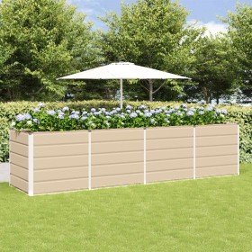 Jardinera Marfil 240 x 80 x 75 cm Acero en Macetas y jardineras | Comprar online en Foru.es
