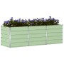 Jardinera Verde 240 x 80 x 75 cm Acero en Macetas y jardineras | Comprar online en Foru.es
