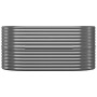Jardinera arriate acero galvanizado antracita 152x80x68 cm en Macetas y jardineras | Comprar online en Foru.es