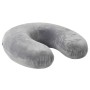 Almohada con almohada Gris 27 x 27 x 8,5 cm Terciopelo en Ropa de cama | Comprar online en Foru.es
