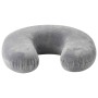 Almohada con almohada Gris 27 x 27 x 8,5 cm Terciopelo en Ropa de cama | Comprar online en Foru.es