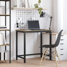 Mesa con rueda Roble artesanal 100 x 50 x 76,5 cm en Oficina | Comprar online en Foru.es