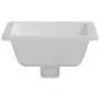 Lavabo de baño rectangular cerámica blanco 36x31,5x16,5 cm de vidaXL, Lavabos - Ref: Foro24-153729, Precio: 37,90 €, Descuent...